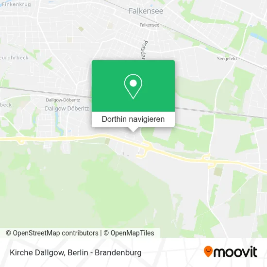 Kirche Dallgow Karte