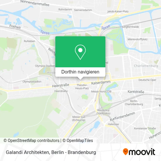 Galandi Architekten Karte