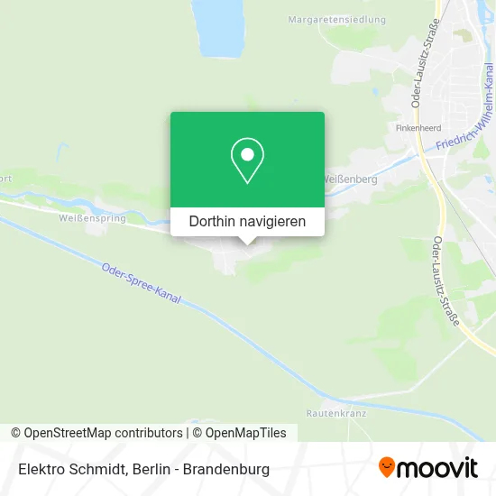 Elektro Schmidt Karte