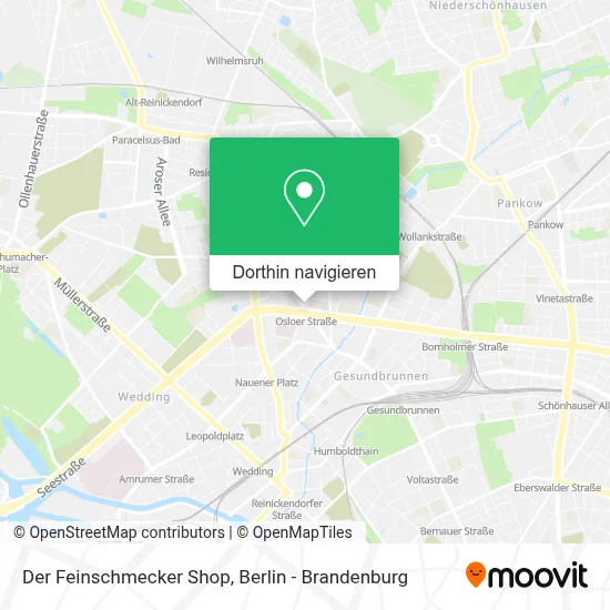 Der Feinschmecker Shop Karte