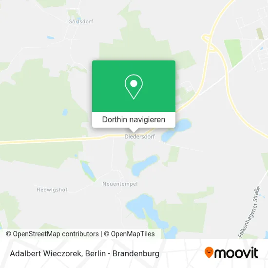 Adalbert Wieczorek Karte