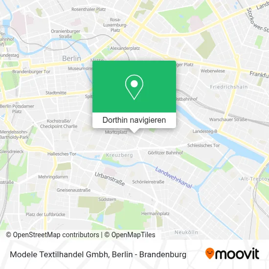 Modele Textilhandel Gmbh Karte