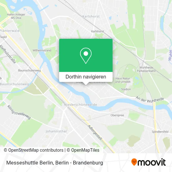 Messeshuttle Berlin Karte