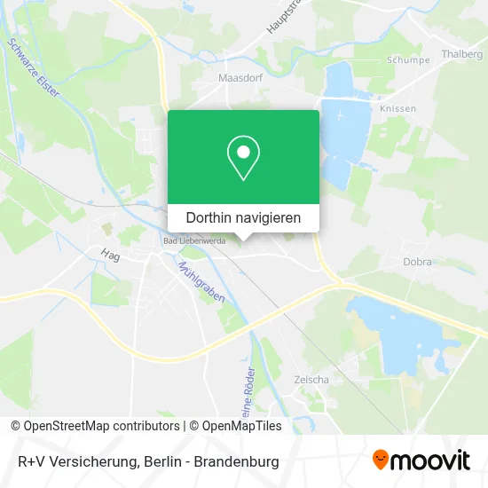 R+V Versicherung Karte