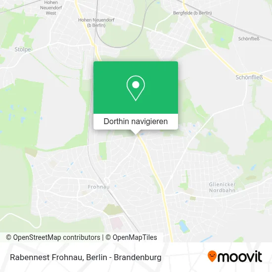 Rabennest Frohnau Karte