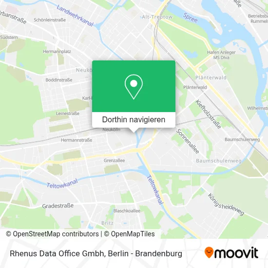 Rhenus Data Office Gmbh Karte