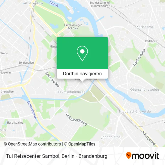 Tui Reisecenter Sambol Karte