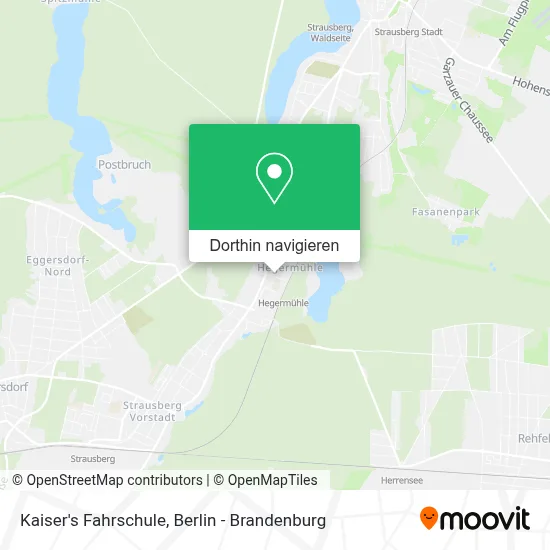 Kaiser's Fahrschule Karte