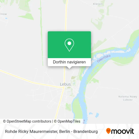 Rohde Ricky Maurermeister Karte