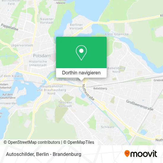 Autoschilder Karte