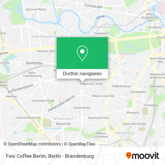 Fesi Coffee Berlin Karte