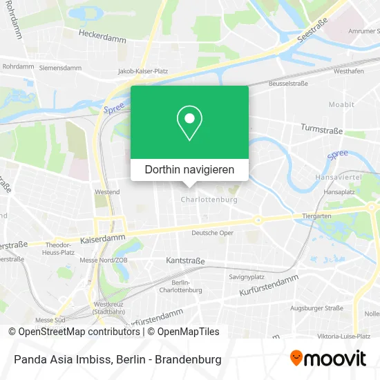 Panda Asia Imbiss Karte