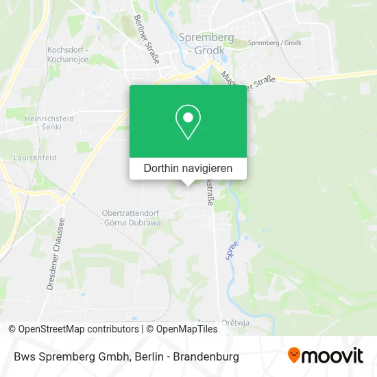 Bws Spremberg Gmbh Karte