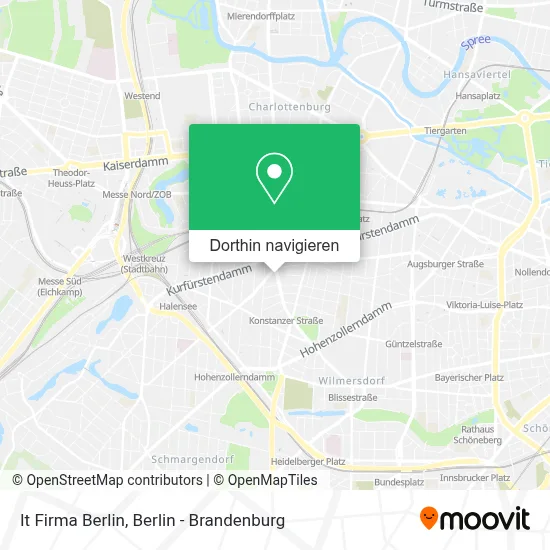 It Firma Berlin Karte