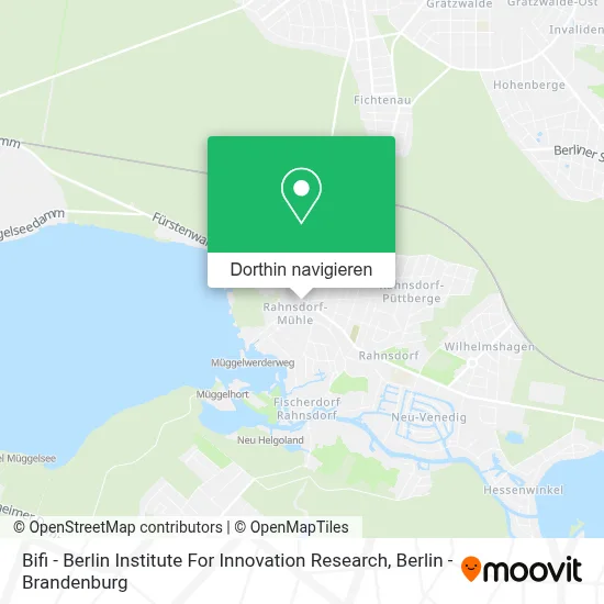 Bifi - Berlin Institute For Innovation Research Karte