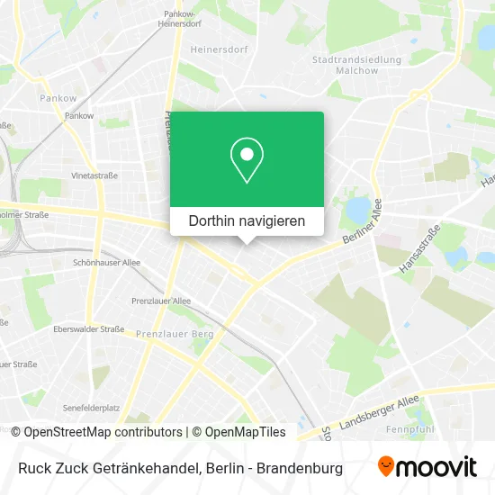 Ruck Zuck Getränkehandel Karte