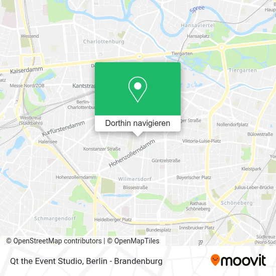 Qt the Event Studio Karte