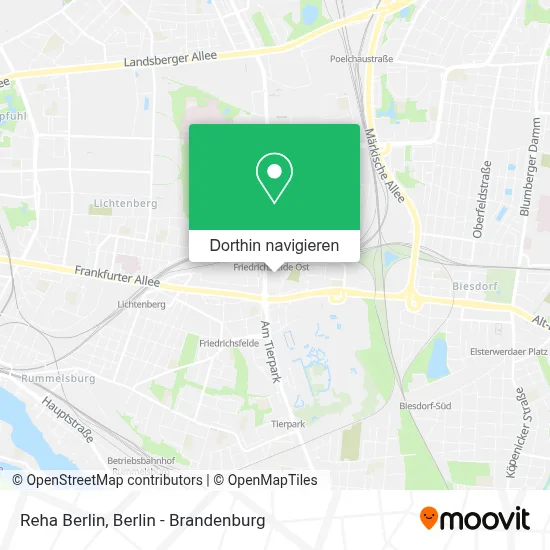 Reha Berlin Karte