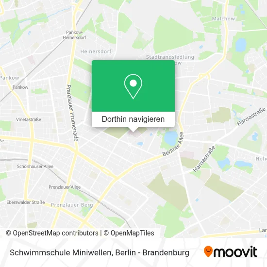 Schwimmschule Miniwellen Karte