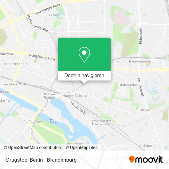 Drugstop Karte