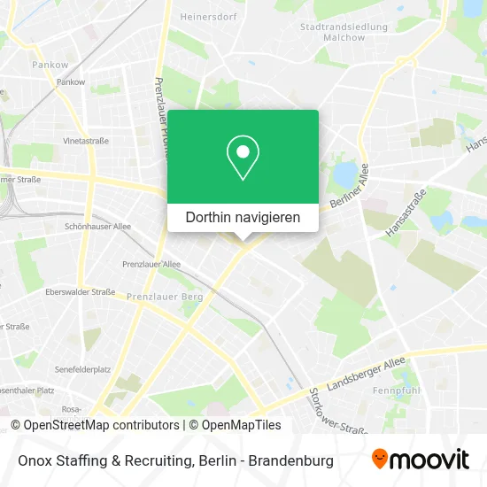 Onox Staffing & Recruiting Karte