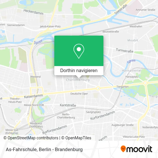 As-Fahrschule Karte