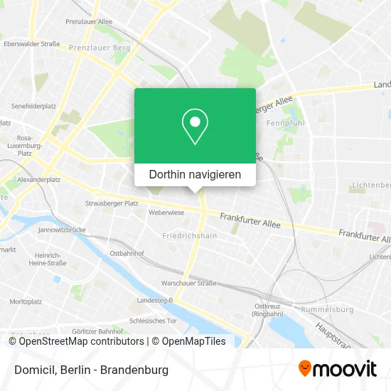 Domicil Karte