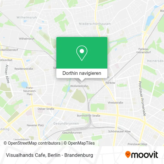 Visualhands Cafe Karte
