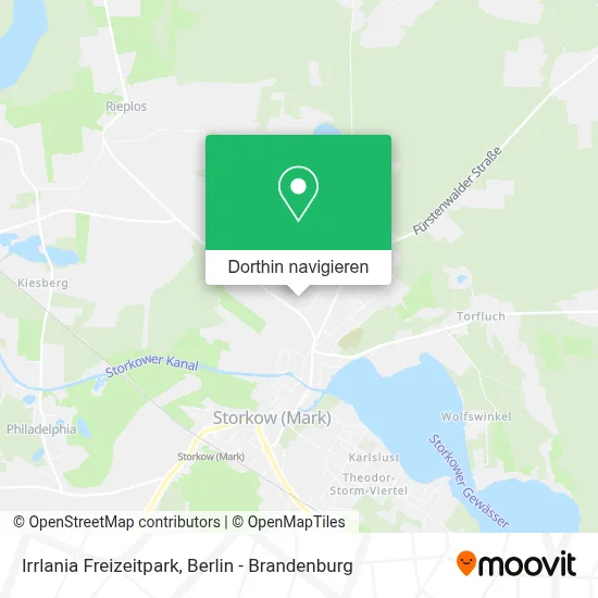 Irrlania Freizeitpark Karte