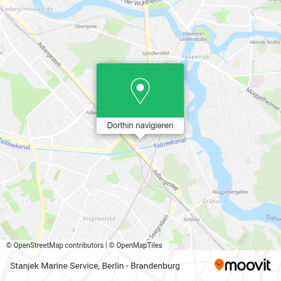 Stanjek Marine Service Karte