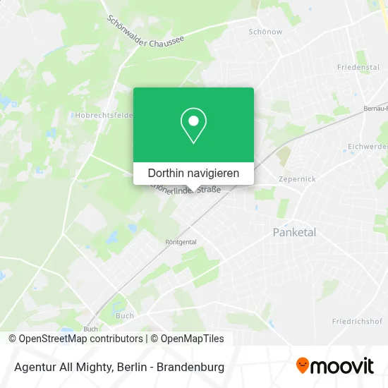 Agentur All Mighty Karte