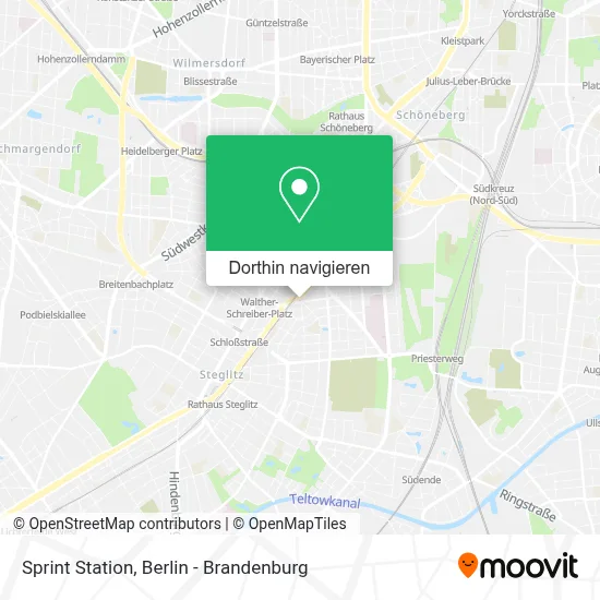 Sprint Station Karte