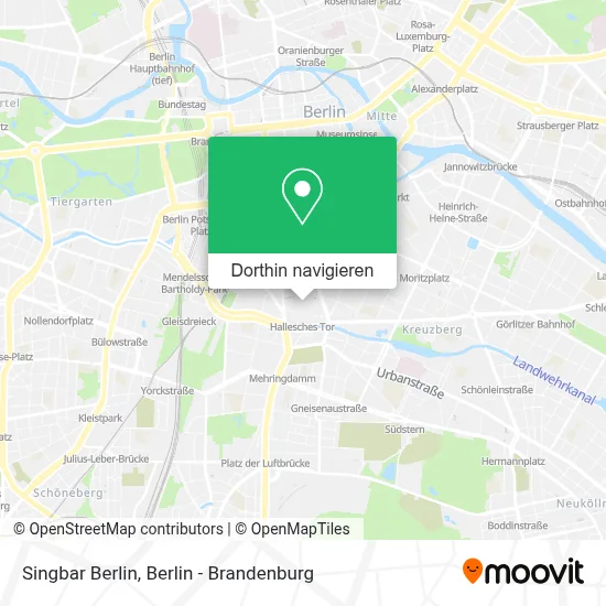 Singbar Berlin Karte