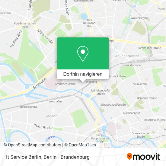 It Service Berlin Karte