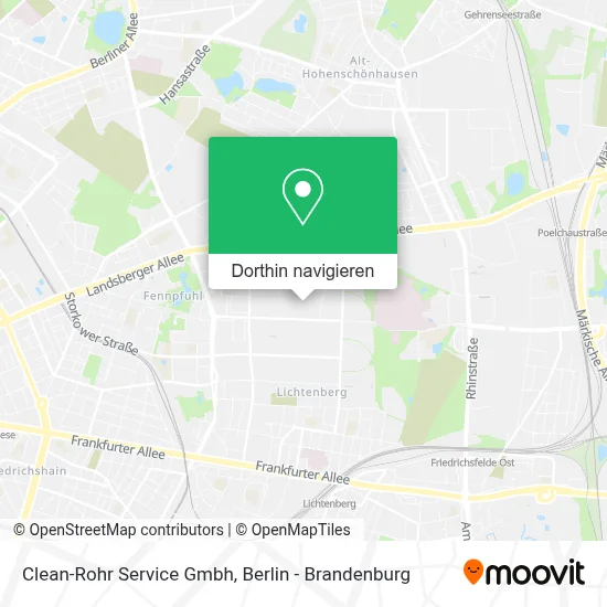 Clean-Rohr Service Gmbh Karte