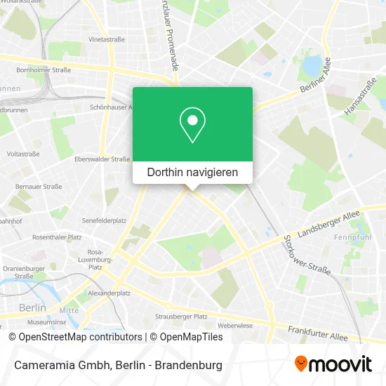 Cameramia Gmbh Karte