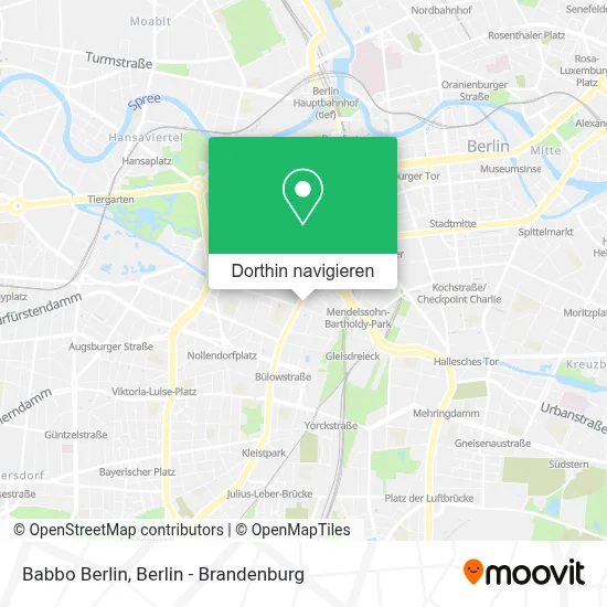Babbo Berlin Karte