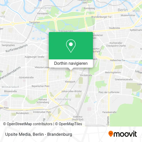 Upsite Media Karte