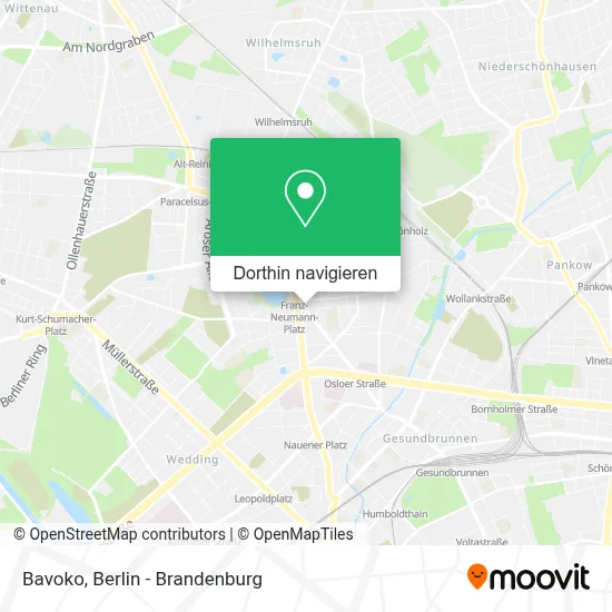Bavoko Karte