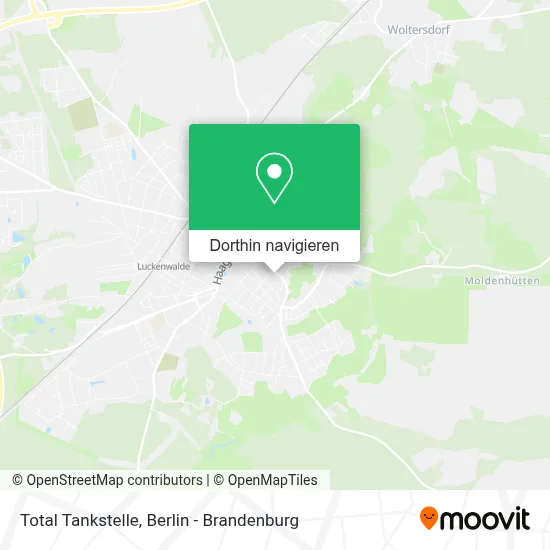 Total Tankstelle Karte