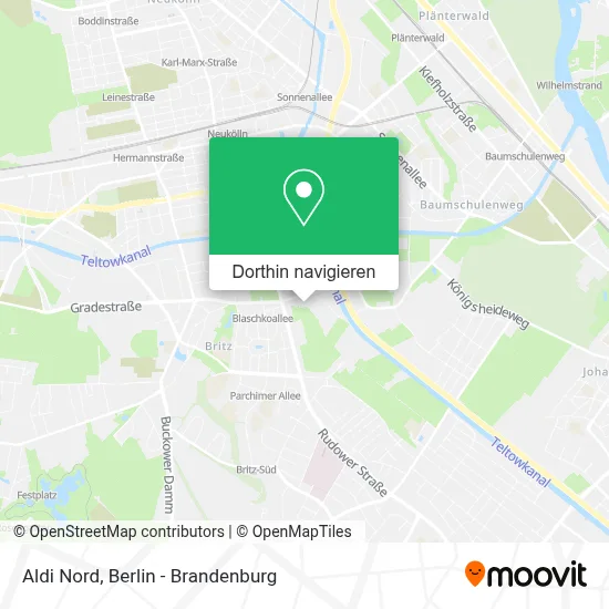 Aldi Nord Karte