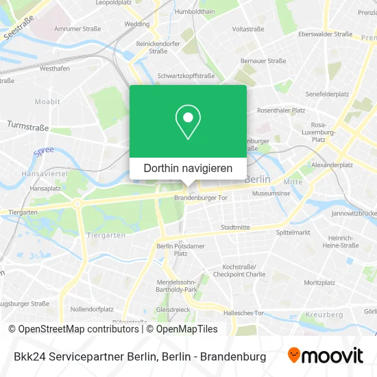 Bkk24 Servicepartner Berlin Karte