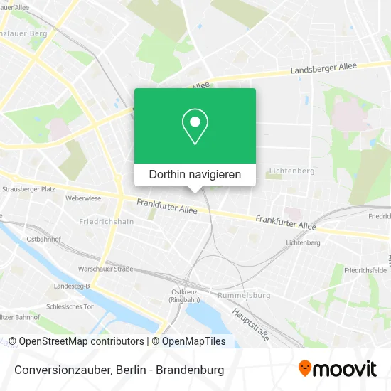 Conversionzauber Karte