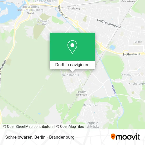 Schreibwaren Karte
