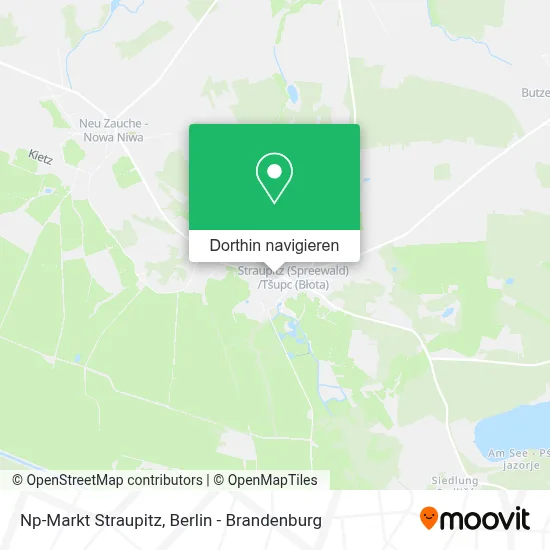 Np-Markt Straupitz Karte