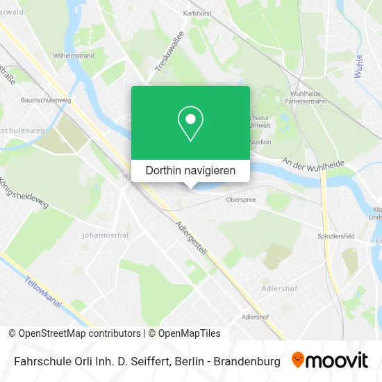 Fahrschule Orli Inh. D. Seiffert Karte