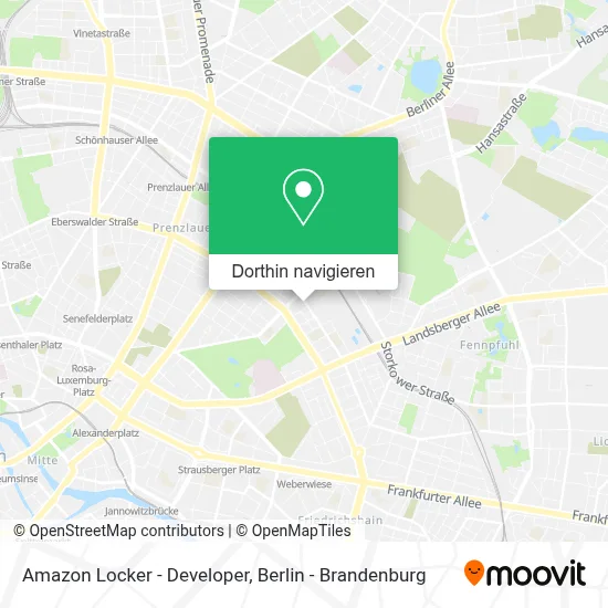 Amazon Locker - Developer Karte