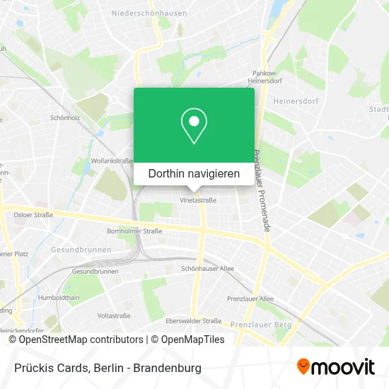 Prückis Cards Karte