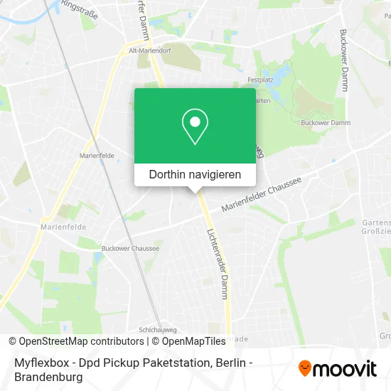 Myflexbox - Dpd Pickup Paketstation Karte