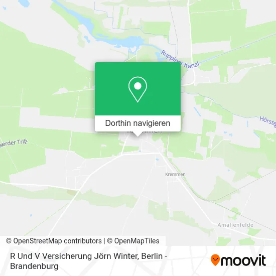 R Und V Versicherung Jörn Winter Karte